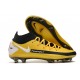 Nike Botas Nuevo Phantom GT Elite DF FG - Amarillo Negro Blanco