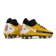 Nike Botas Nuevo Phantom GT Elite DF FG - Amarillo Negro Blanco