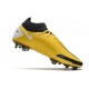 Nike Botas Nuevo Phantom GT Elite DF FG - Amarillo Negro Blanco