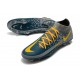 Nike Botas Nuevo Phantom GT Elite DF FG - Armada Gris Amarillo