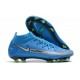 Nike Botas Nuevo Phantom GT Elite DF FG - Azul Plata