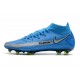 Nike Botas Nuevo Phantom GT Elite DF FG - Azul Plata