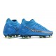 Nike Botas Nuevo Phantom GT Elite DF FG - Azul Plata