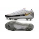 Bota de Futbol Nike Phantom GT Elite FG - Blanco Negro Oro