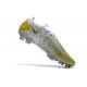 Nike Phantom GT Elite FG Botas de fútbol para terreno Oro Blanco