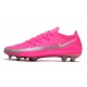 Bota de Futbol Nike Phantom GT Elite FG - Rosa Plata