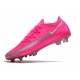 Bota de Futbol Nike Phantom GT Elite FG - Rosa Plata