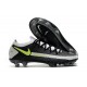 Bota de Futbol Nike Phantom GT Elite FG - Negro Gris Amarillo