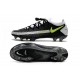 Bota de Futbol Nike Phantom GT Elite FG - Negro Gris Amarillo