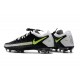 Bota de Futbol Nike Phantom GT Elite FG - Negro Gris Amarillo