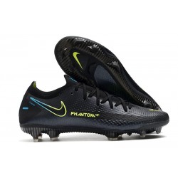 Nike Phantom GT Elite FG Botas de fútbol para terreno Negro Verde