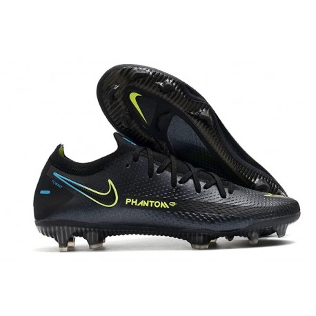 nike phantom negro con verde