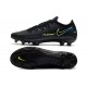 Nike Phantom GT Elite FG Botas de fútbol para terreno Negro Verde