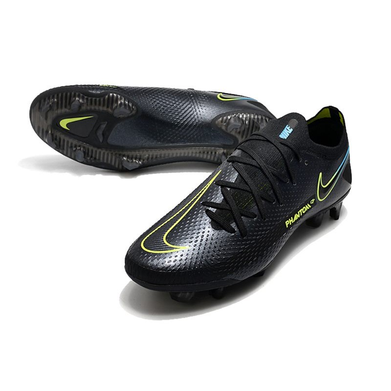 Nike Phantom GT Elite FG Botas de fútbol para terreno Negro Verde