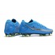 Nike Phantom GT Elite FG Botas de fútbol para terreno Azul Plata