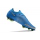 Nike Phantom GT Elite FG Botas de fútbol para terreno Azul Plata