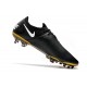 Nike Phantom GT Elite FG Botas de fútbol para terreno Negro Oro Blanco