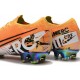 Botas de Fútbol Nike Mercurial Vapor XIII Elite FG Naranja Blanco