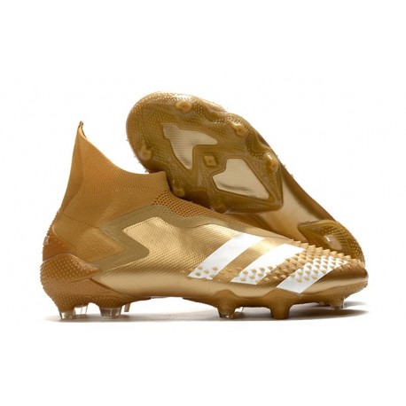 Zapatillas adidas Predator Mutator 20+ FG Dorado metalizado Blanco