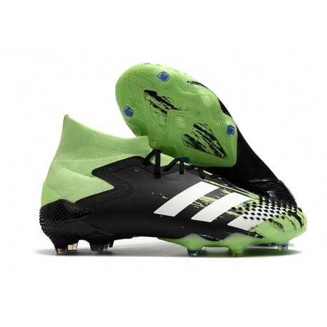 Botas Fútbol adidas Predator Mutator 20.1 FG Verde señal Blanco Negro