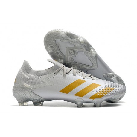 adidas Nuevo Predator Mutator 20.1 Low FG Blanco Oro