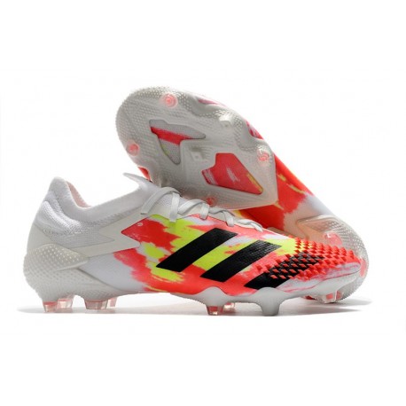 adidas Nuevo Predator Mutator 20.1 Low FG Blanco Pop Negro