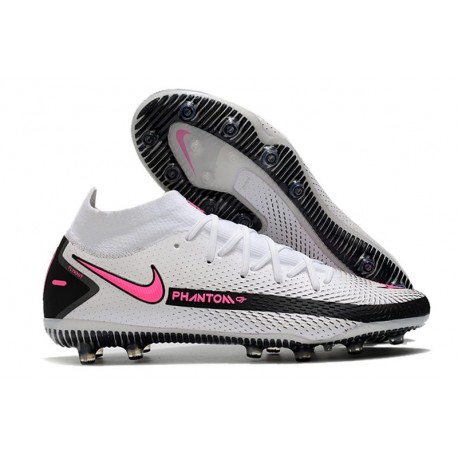 Nike Phantom GT Elite Dynamic Fit AG-PRO hombre Blanco Rosa Negro