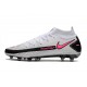 Nike Phantom GT Elite Dynamic Fit AG-PRO hombre Blanco Rosa Negro