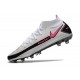 Nike Phantom GT Elite Dynamic Fit AG-PRO hombre Blanco Rosa Negro