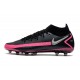 Nike Phantom GT Elite Dynamic Fit AG-PRO Negro Plateado Explosión Rosa