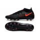 Nike Phantom GT Elite Dynamic Fit AG-PRO Negro Rojo Chile Gris humo oscuro