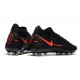 Nike Phantom GT Elite Dynamic Fit AG-PRO Negro Rojo Chile Gris humo oscuro