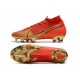 Bota Nike Mercurial Superfly 7 Elite FG CR100 Rojo Oro