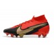 Bota Nike Mercurial Superfly 7 Elite FG Rojo Negro Oro