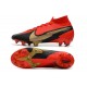 Bota Nike Mercurial Superfly 7 Elite FG Rojo Negro Oro