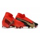 Bota Nike Mercurial Superfly 7 Elite FG Rojo Negro Oro