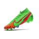 Bota Nike Mercurial Superfly 7 Elite FG Faith Verde Rojo