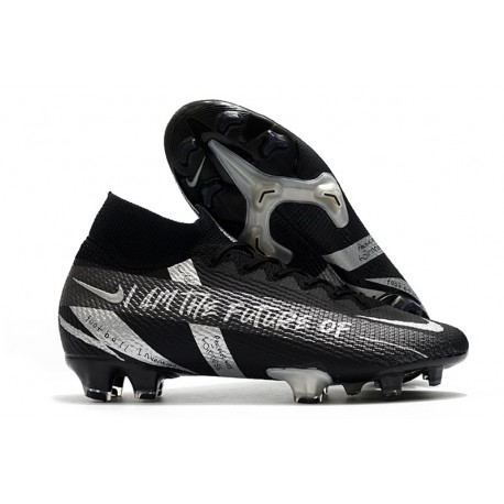 Bota Nike Mercurial Superfly 7 Elite FG Future Negro Plata