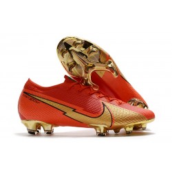 Nike Mercurial Vapor XIII 360 Elite FG Ronaldo CR100 Rojo Oro