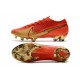 Nike Mercurial Vapor XIII 360 Elite FG Ronaldo CR100 Rojo Oro