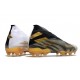 Zapatillas Futbol adidas Nemeziz 19+ FG Blanco Dorado Metalizado Negro