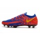 Nike Phantom GT Elite FG Botas de fútbol para terreno Rojo Azul