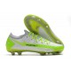 Nike Phantom GT Elite FG Botas de fútbol para terreno Blanco Verde