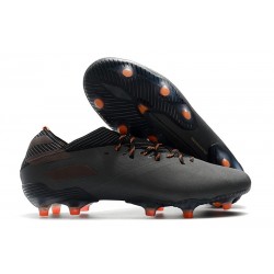 Zapatos de Fútbol adidas Nemeziz 19.1 FG - Negro Naranja Señal