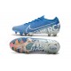 Botas de Fútbol Nike Mercurial Vapor XIII Elite FG Azul Blanco