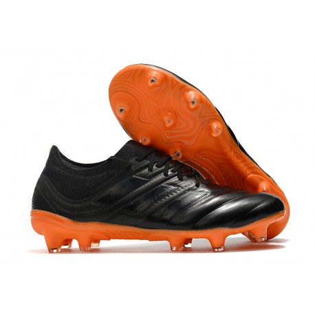 Zapatillas de Fútbol adidas Copa 19.1 FG - Negro Naranja