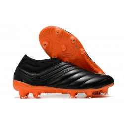 Botas de fútbol adidas Copa 20+ FG Negro Naranja