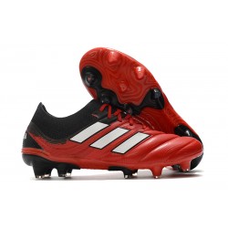 Botas de fútbol adidas Copa 20.1 FG Rojo Blanco Negro