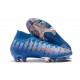 Nike Mercurial Superfly 7 Elite FG Botas de fútbol Azul Rojo