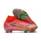 Nike Mercurial Superfly VIII Elite FG Carmesi Plateado Metalizado